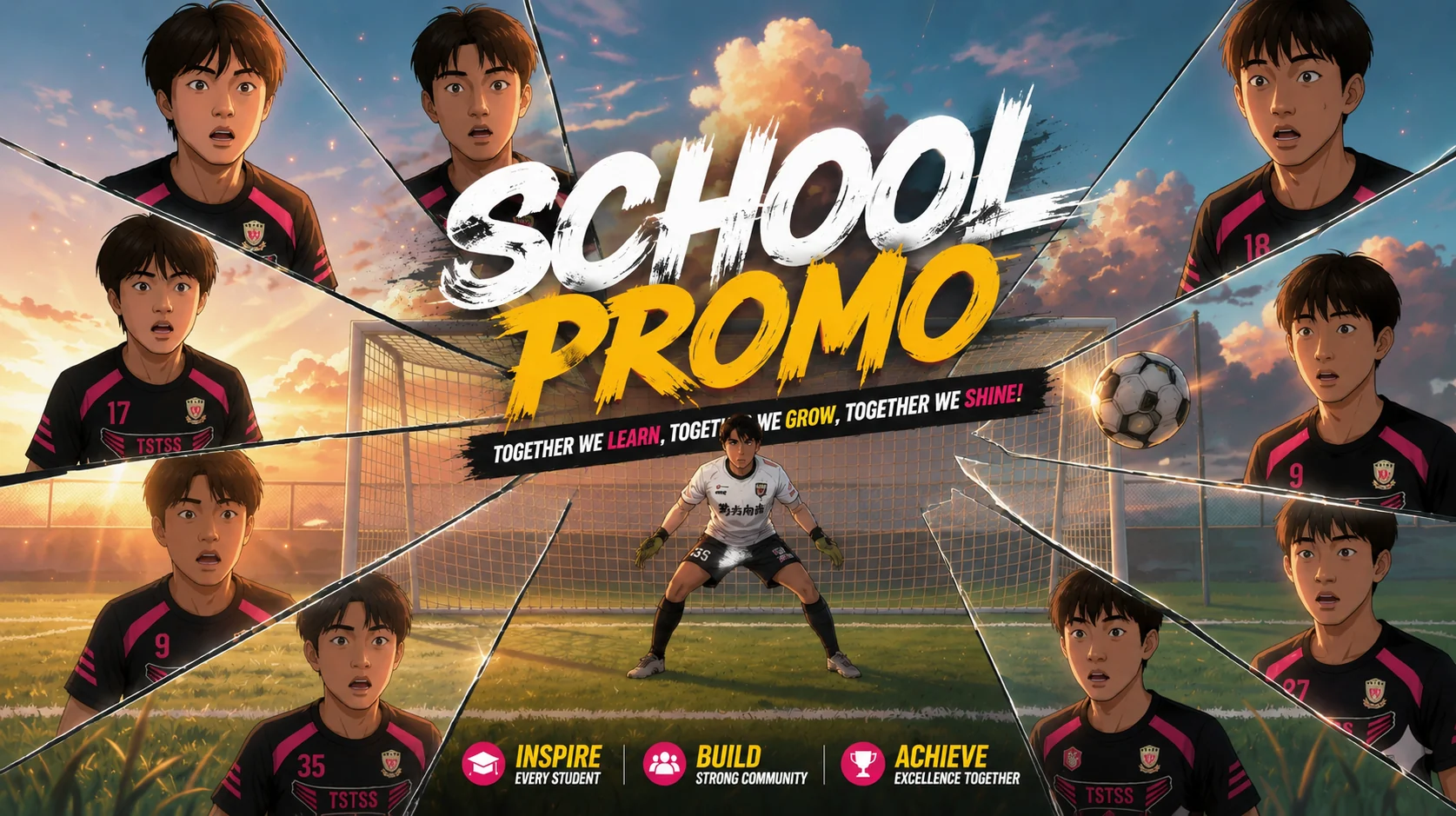 Thumbnail for Road to the Final - School Football Promotional Animation